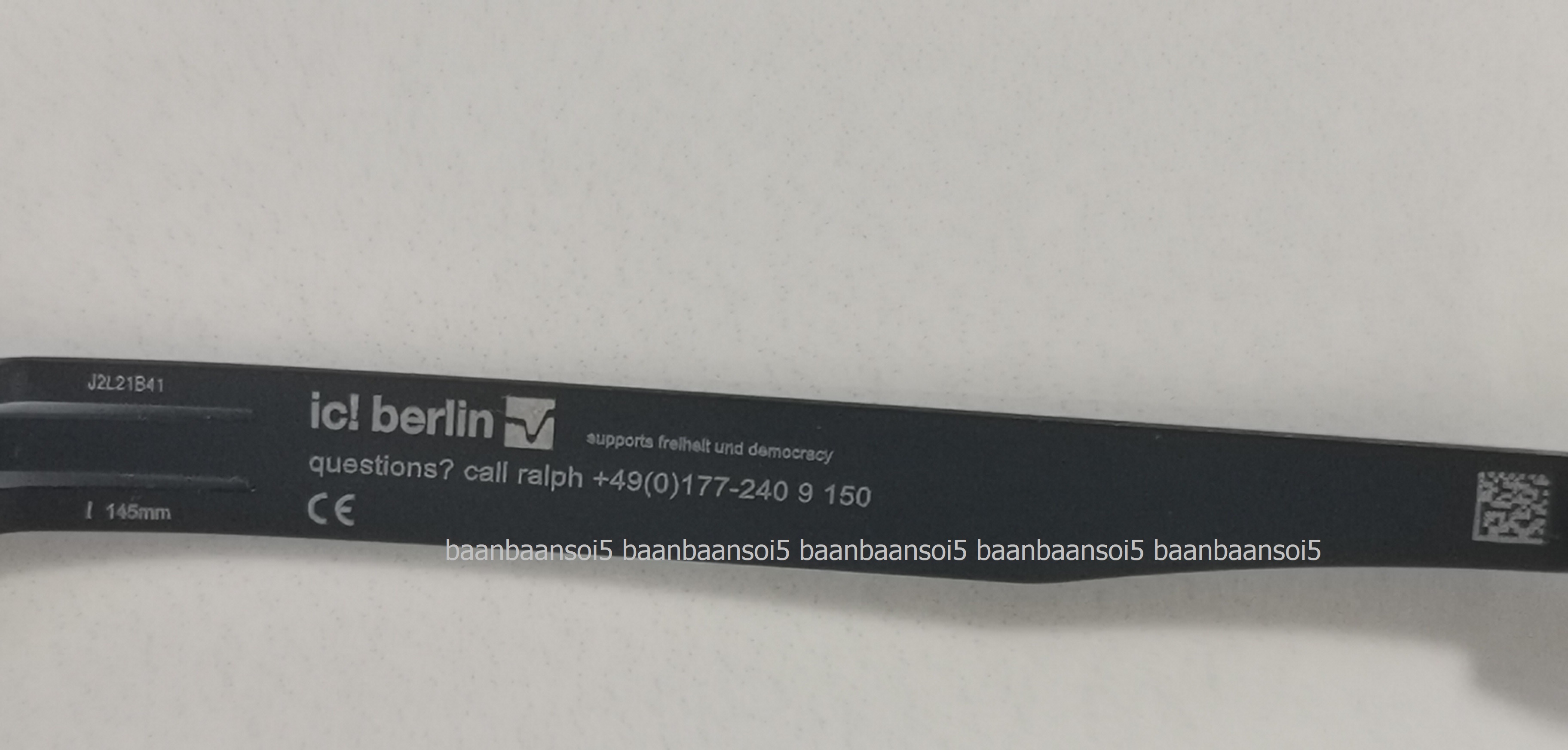 IC! BERLIN KARSTEN B. / BLACK โปรโมชั่น ราคา 13,900 บาท พร้อม รายการแถม เกินคุ้ม จำนวน จำกัด