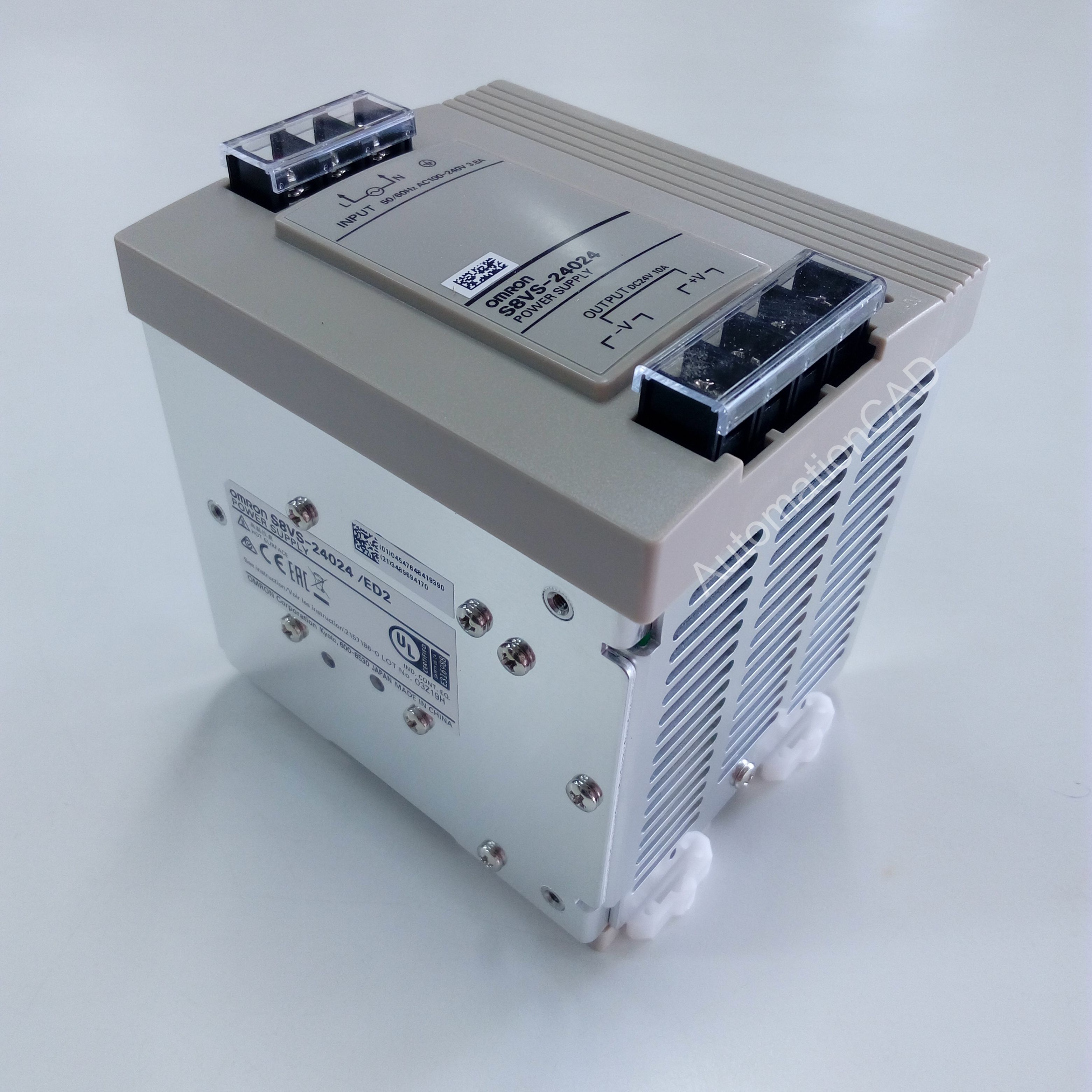 POWER SUPPLY S8VS-24024 OMRON พาวเวอร์ซัพพลาย 240W 10A 24VDC