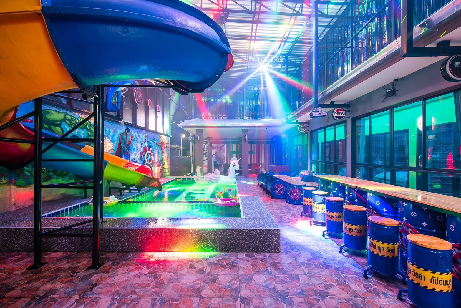 HR8005 บ้านพักชะอำ บ้านมาเวลล์ พูลวิลล่า V.2