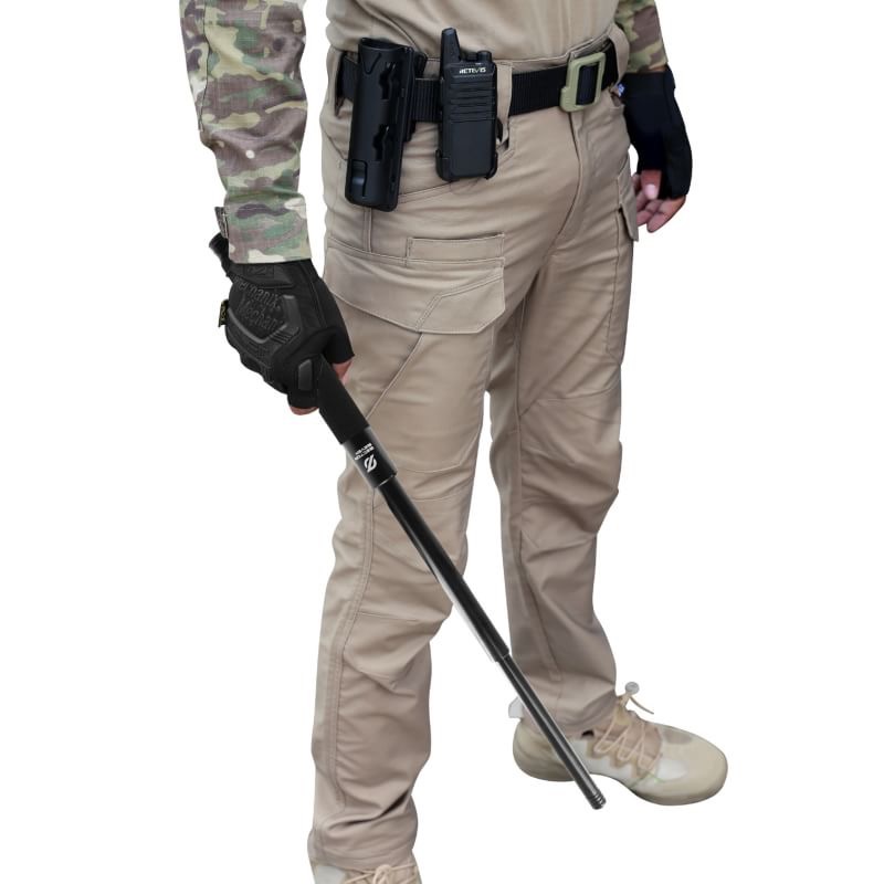 Sector Seven Baton 24" กระบองผลิตจากเหล็กชุบแข็ง ไม่คดงอง่าย ระบบกดตูด ใช้งานสะดวก เก็บง่าย ใช้งานรวดเร็ว ด้วยเพียงมือเดียว ด้ามจับฟองน้ำ Dia ขนาด 28.5 มม. ความยาวหลังยืด 24 นิ้ว ความยาวหดเก็บ 10.5 นิ้ว ตัวซองใส่ดิ้ว หมุนได้ 360 องศา ระบบล็อค teklok 