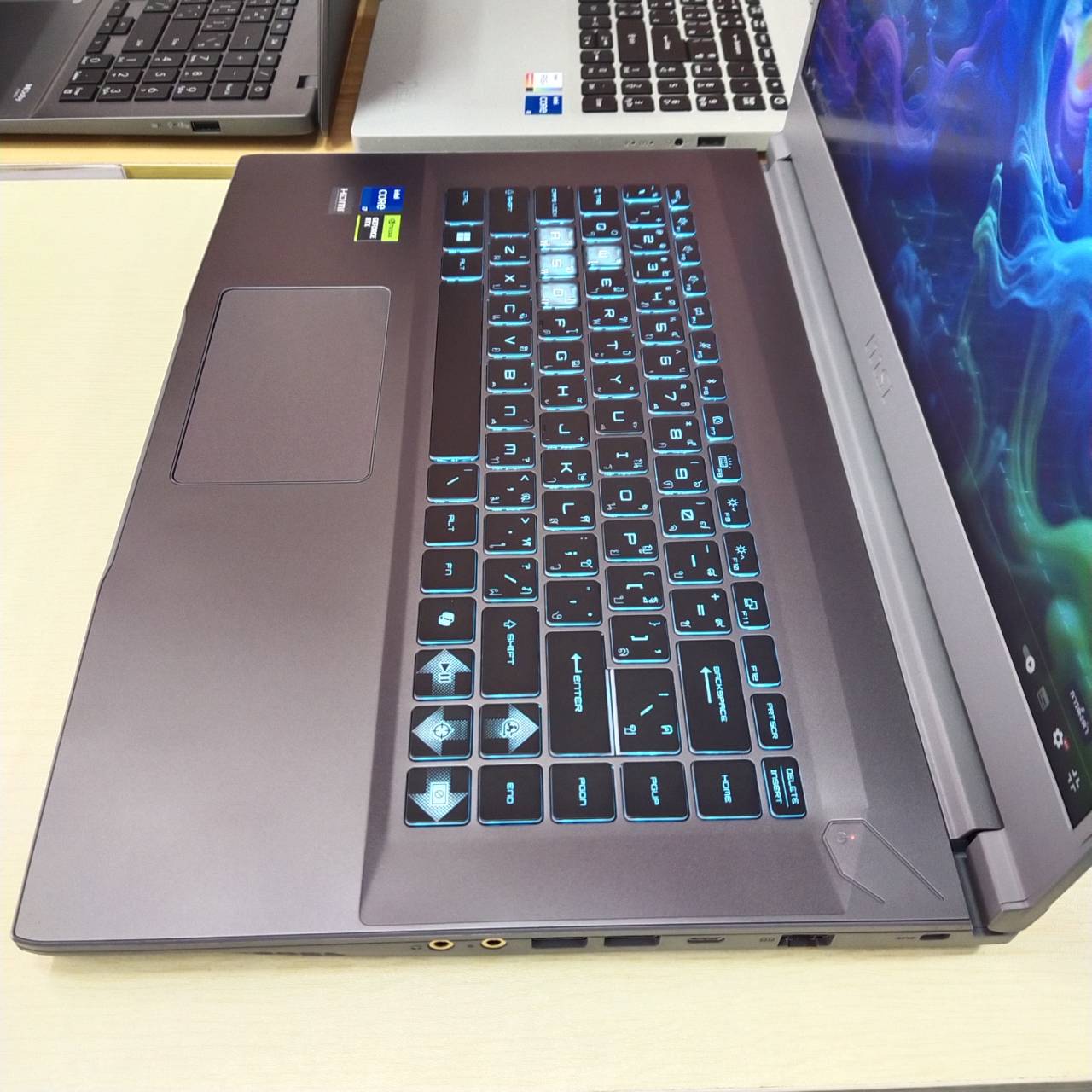 MSI THIN 15 B12UC-1887TH สภาพเครื่อง 95% (ประกันศูนย์ 30/03/2027)