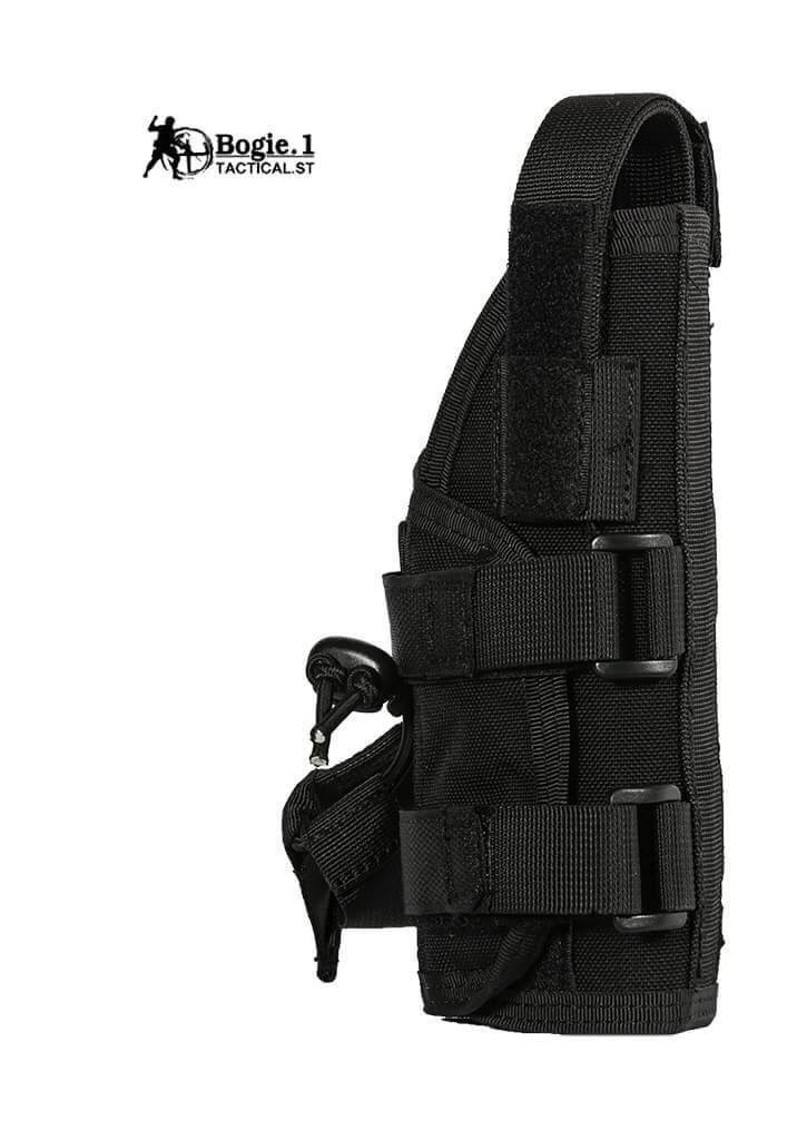 New.New.ซองปืนผ้า Cordura > ใส่ปืนพก ปืนสั้นได้ทุกชนิด >ปรับขนาดได้ >ใช้ติดเสื้อเกราะ หรือใช้ร้อยเข็มขัดได้ >เหมาะกับภารกิจภาคสนาม สีดำ สีเชียว ราคา 850 บาท Ems 100 บาท