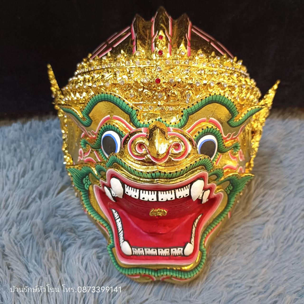 หัวโขนลิง (ทอง) สำหรับแขวนผนัง