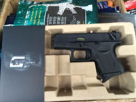 Glock26 Gen3 WE สีดำ (Full Auto)