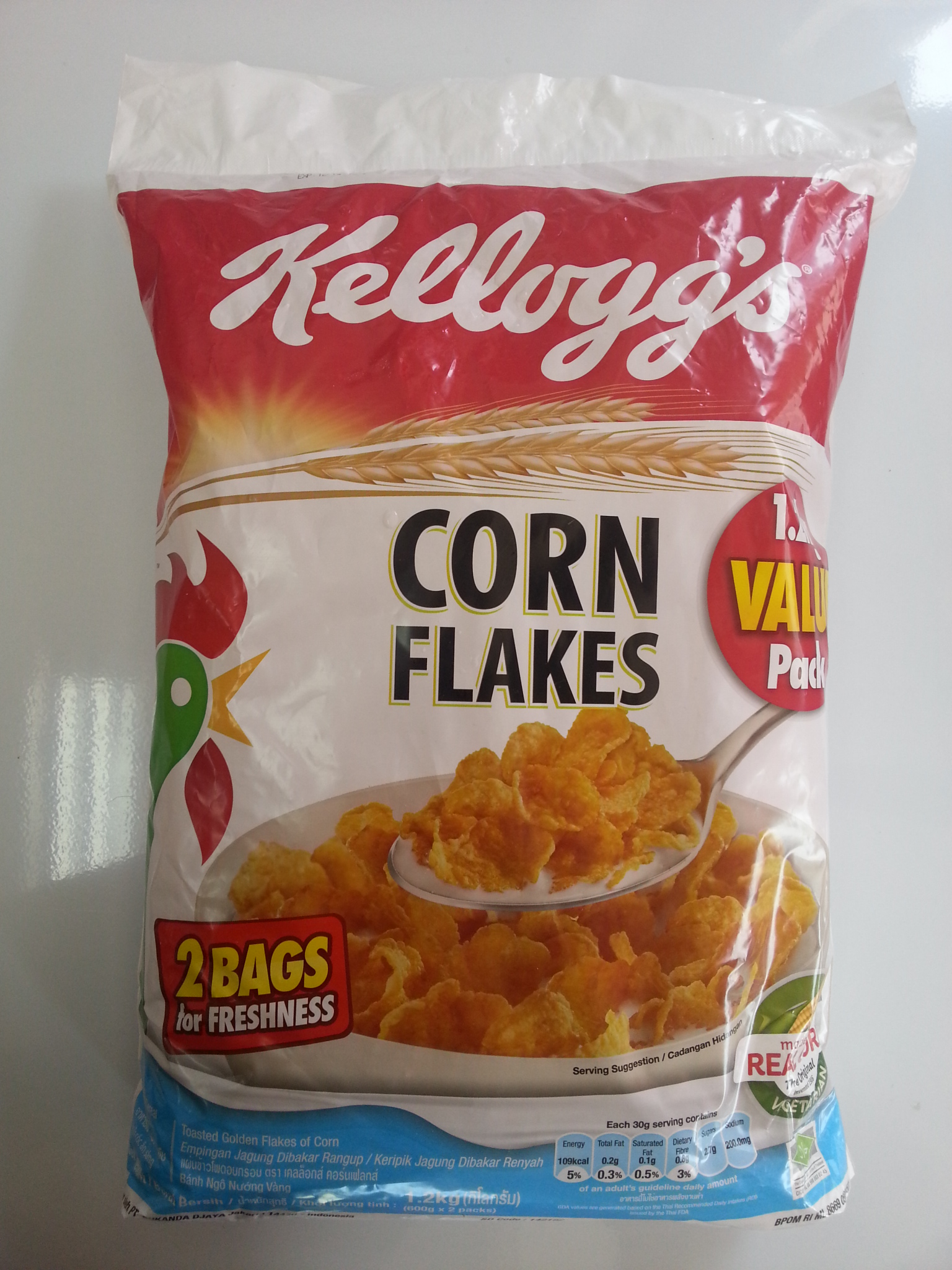 คอรน์เฟลกส์ ตราเคลล็อก 1.2kg