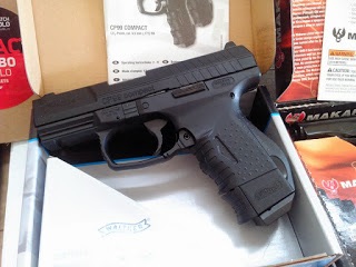 WALTHER CP99 Compact ลูกทองแดงกลม cal.4.5mm Co2 400+ (Metal Slide)