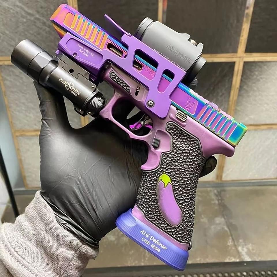 New.ชุดแต่ง alg defense g17.g18c Marui.We. Kwa. Gen3 ดำ ทราย เทา