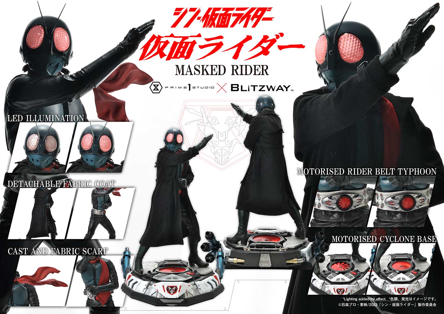 เปิดจอง : Shin Masked Rider: Masked Rider 1/4 Scale