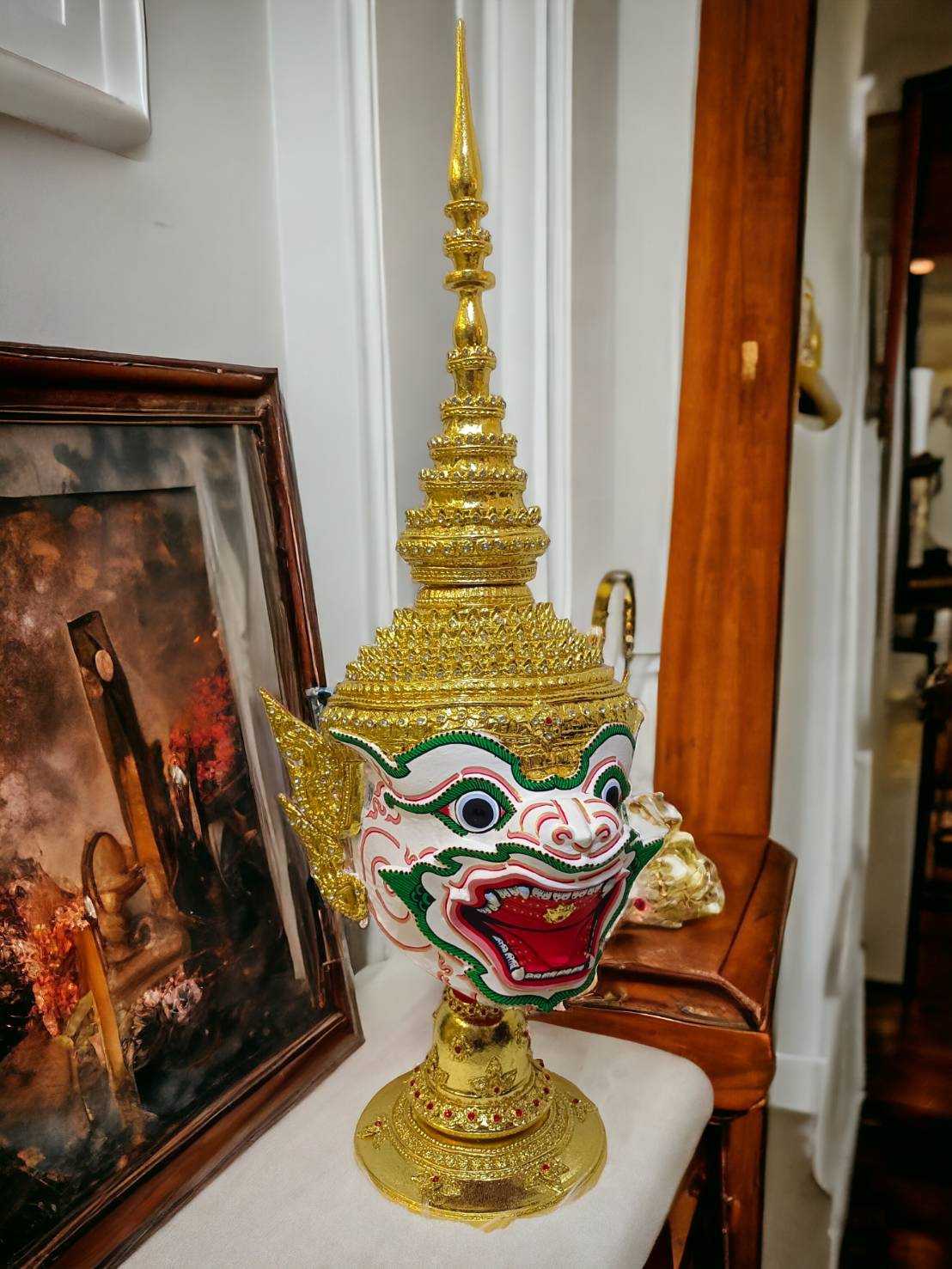 หัวโขน หนุมานครองเมือง ขนาดสวมหัว