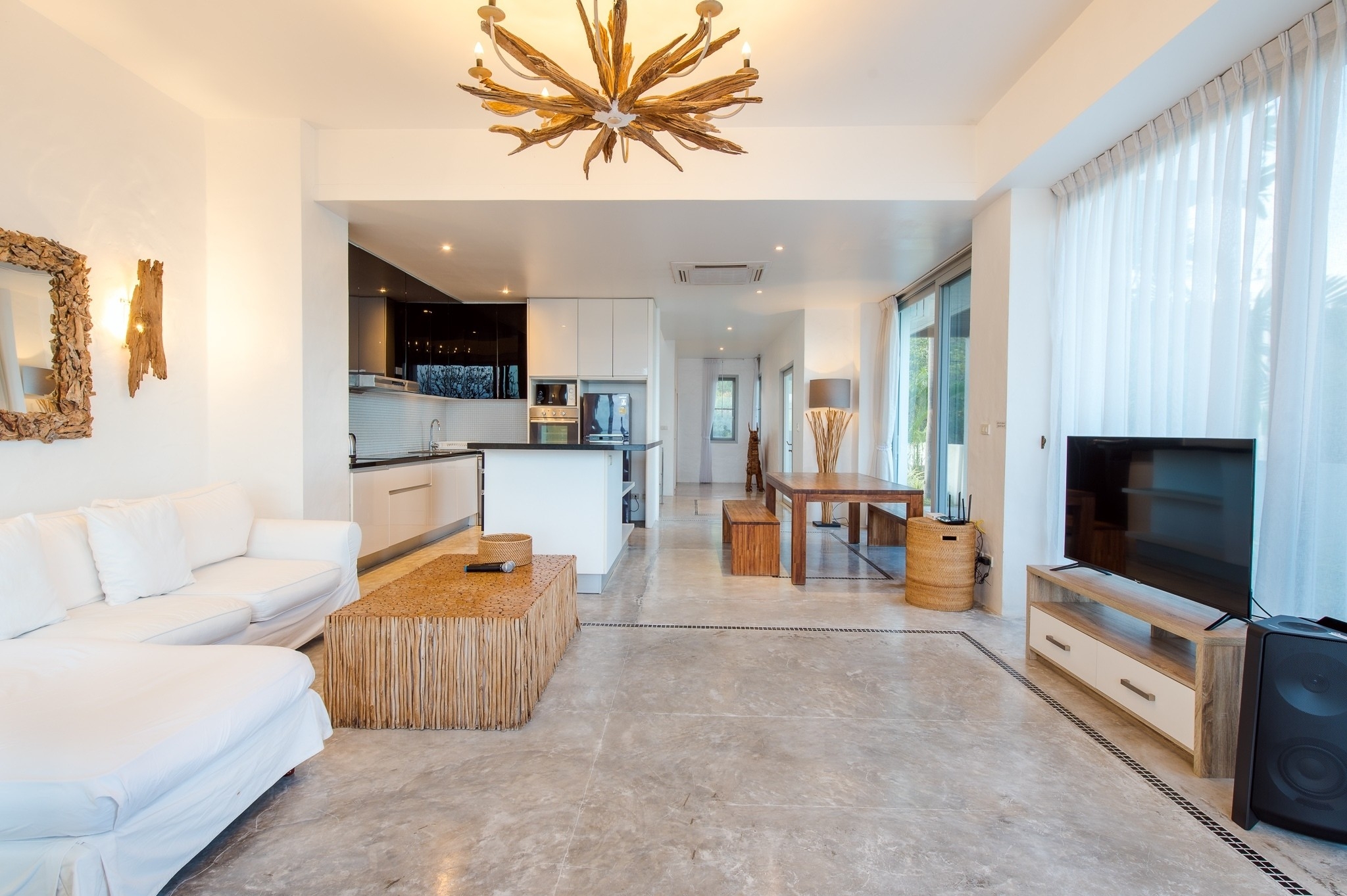 HR15088 บ้านพักติดทะเล S Beach pool villa Kuiburi