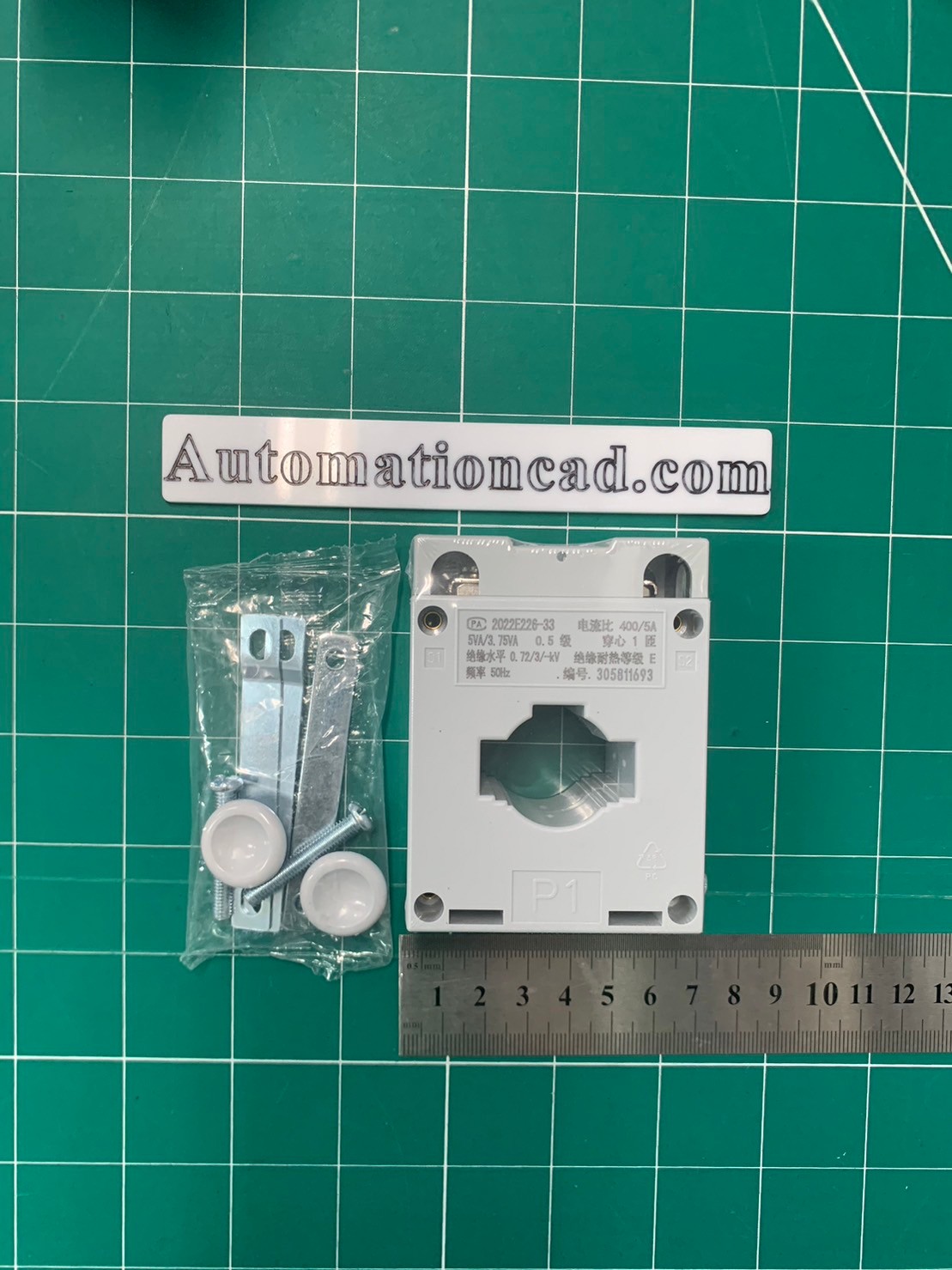 หม้อแปลงกระแสไฟฟ้า CT 400/5A CHINT BH-0.66 30I Class 0.5 Current Transformer