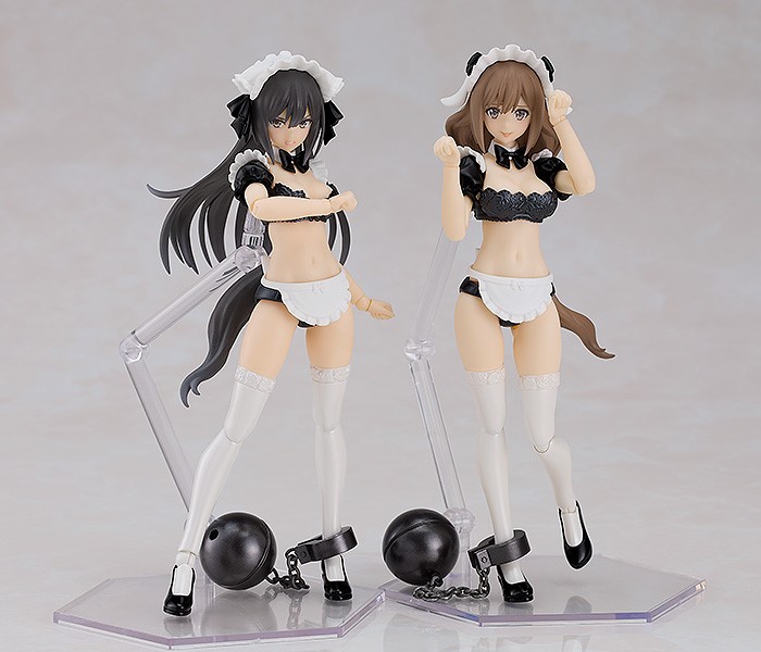 เปิดจอง : PLAMAX GP-07 Underwear Body Girl Ran & Jelly: Maid Ver. Set