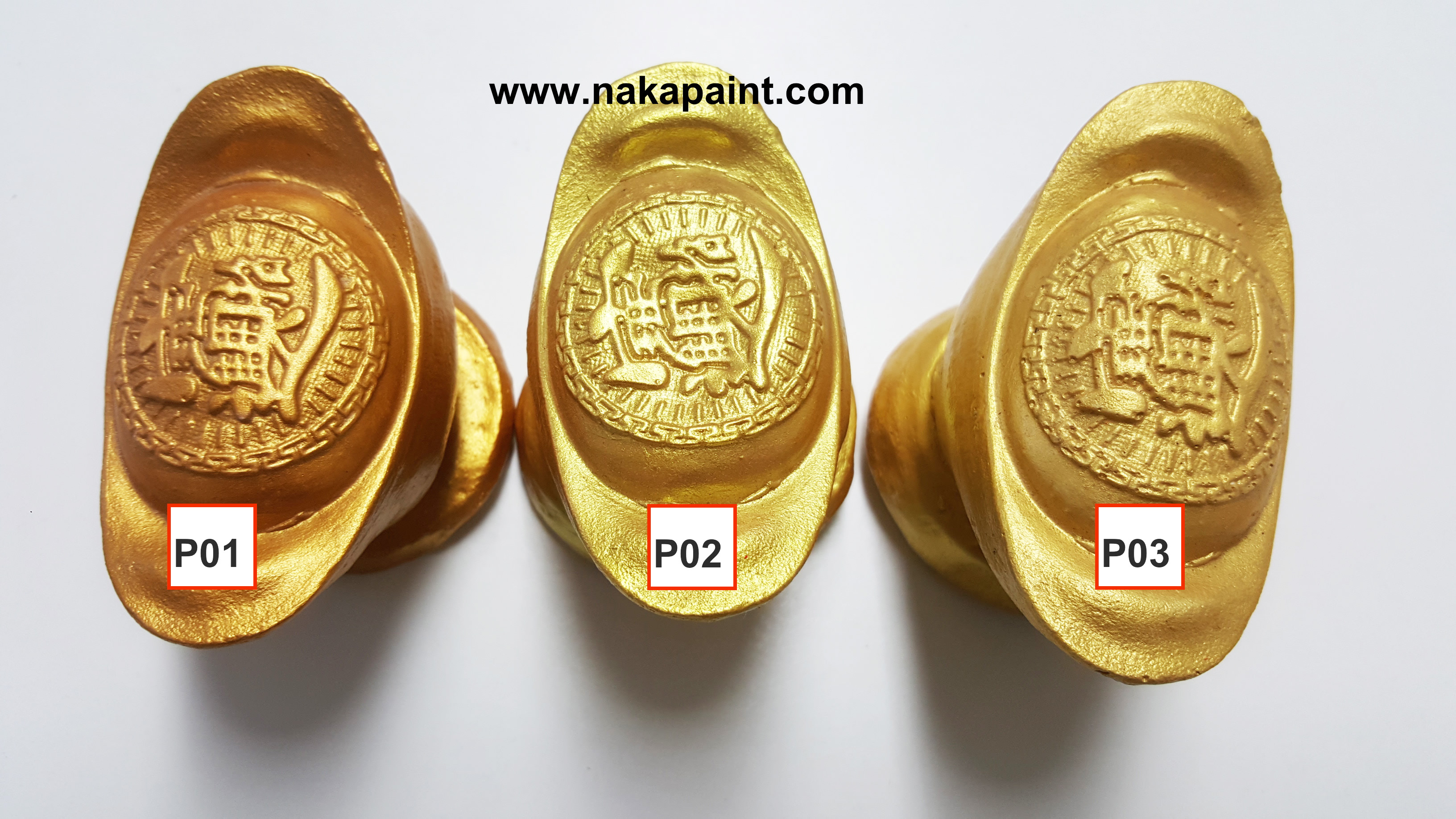 P02 สีทองสุก (DELUXE GOLD) 15ml