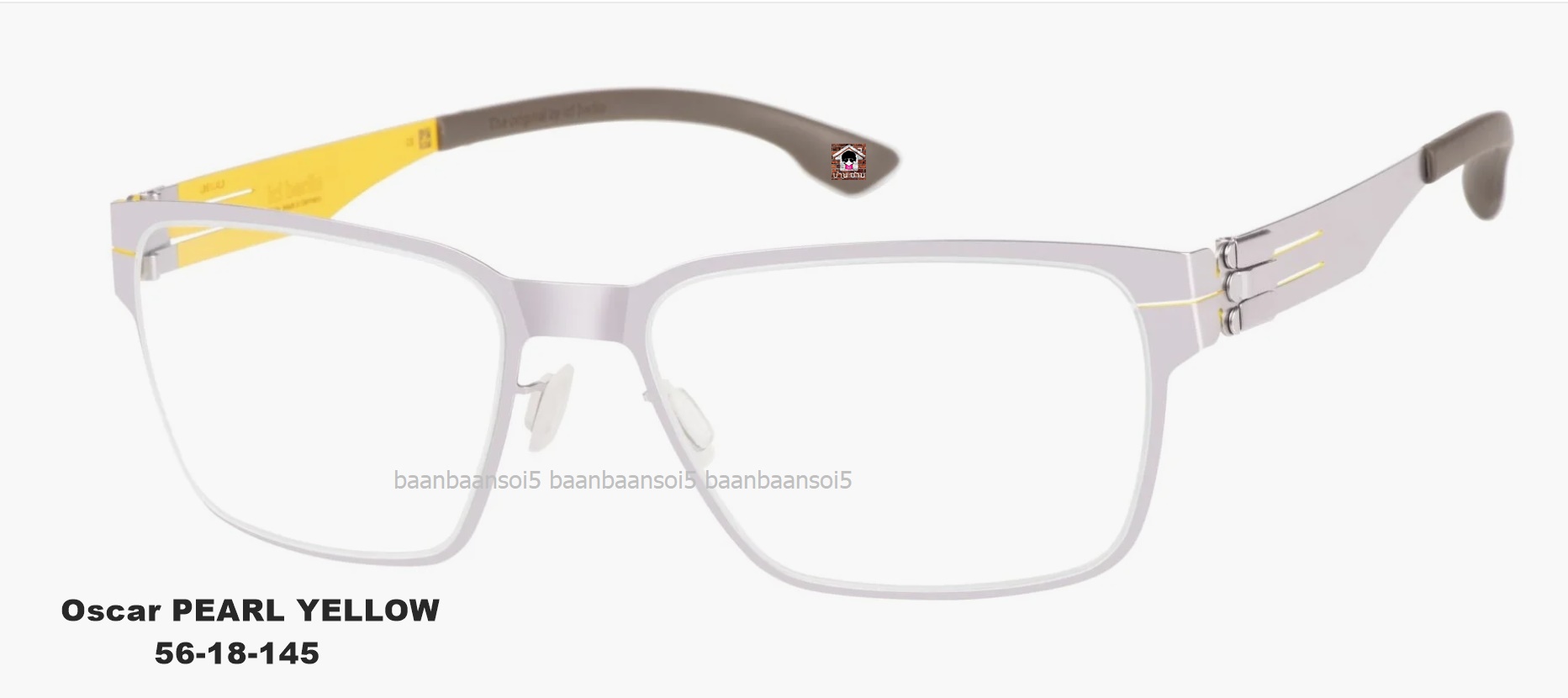 IC! BERLIN OSCAR โปรโมชั่น พร้อมเลนส์เปลี่ยนสี Hoya Sensity ราคา 18,900 บาท