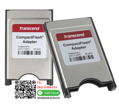 Transcend, PCMCIA, CF Adapter,Compact Flash Adapter,ตัวแปลง CF card,ตัวต่อ CF Card