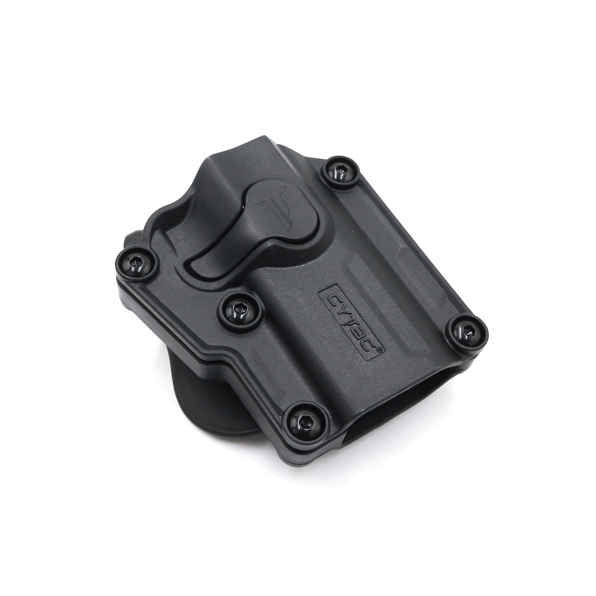 New. Cytac Mega-Fit Holster ⚡️ซองปืนที่ออกแบบมาให้สามารถใช้งานได้หลากหลายรุ่น (ตามตารางแนบ) เช่น Glock , Sig Sauer, CZ , Beretta, Ruger , S&W, Walther, Colt, Taurus และอื่นๆ ⚡️ผลิตจากวัสดุ Polymer เกรดคุณภาพ ⚡️ซองถูกออกแบบให้ปลดล็อคนิ