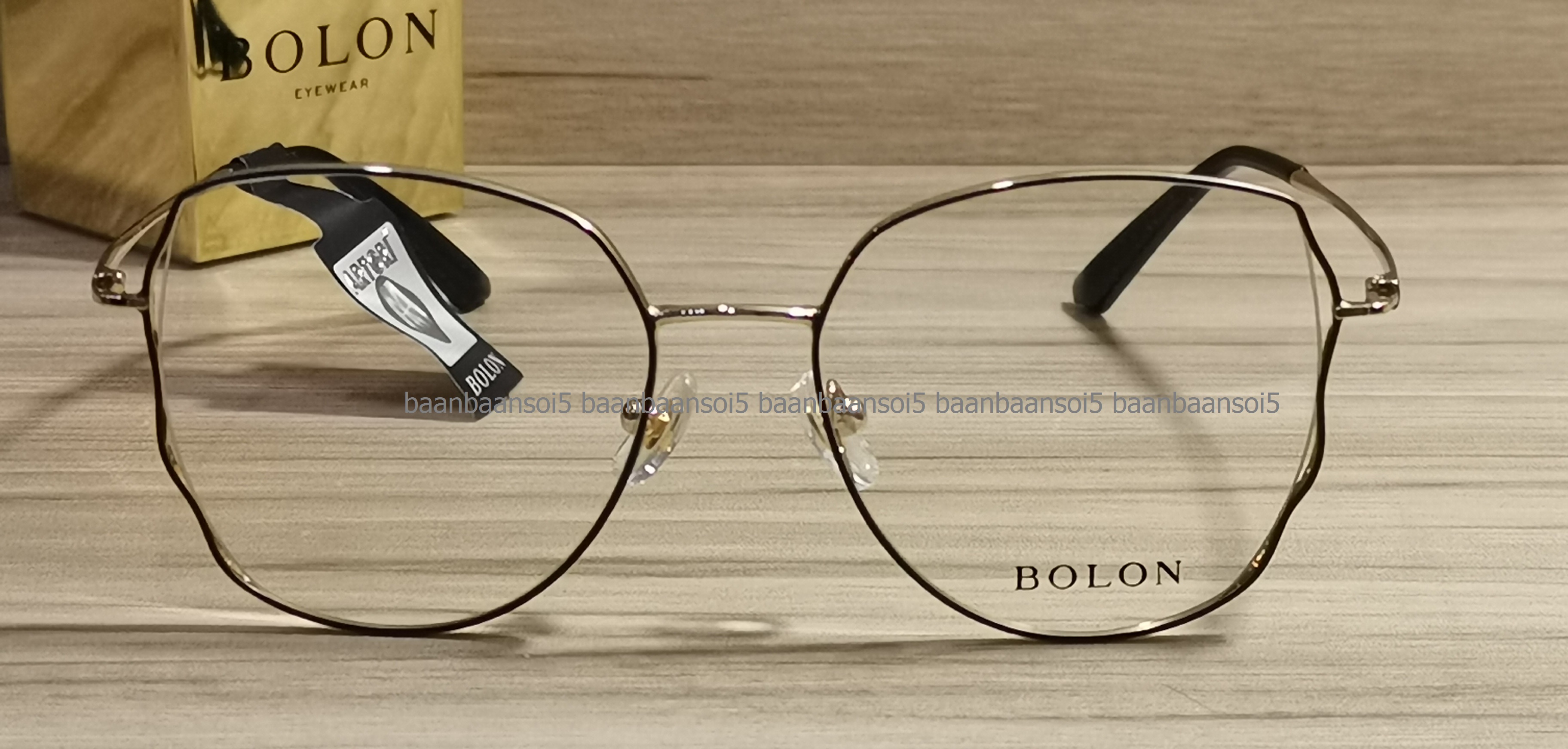 Bolon BJ 7112 B12 โปรโมชั่น กรอบแว่นตาพร้อมเลนส์ HOYA ราคา 3,690 บาท