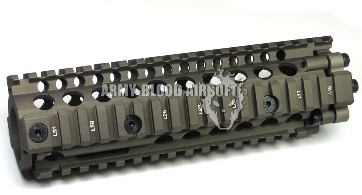 New.DD MK18 RIS II 7.5inch Rail Handguard สีดำ ราคาพิเศษ