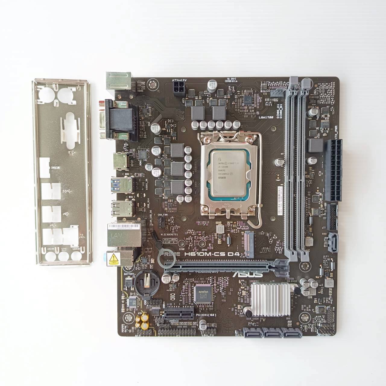 CPU + M/B Core i5-14400 2.50GHz + Asus Prime H610M-CS (1700) ประกัน It City 15/7/2028