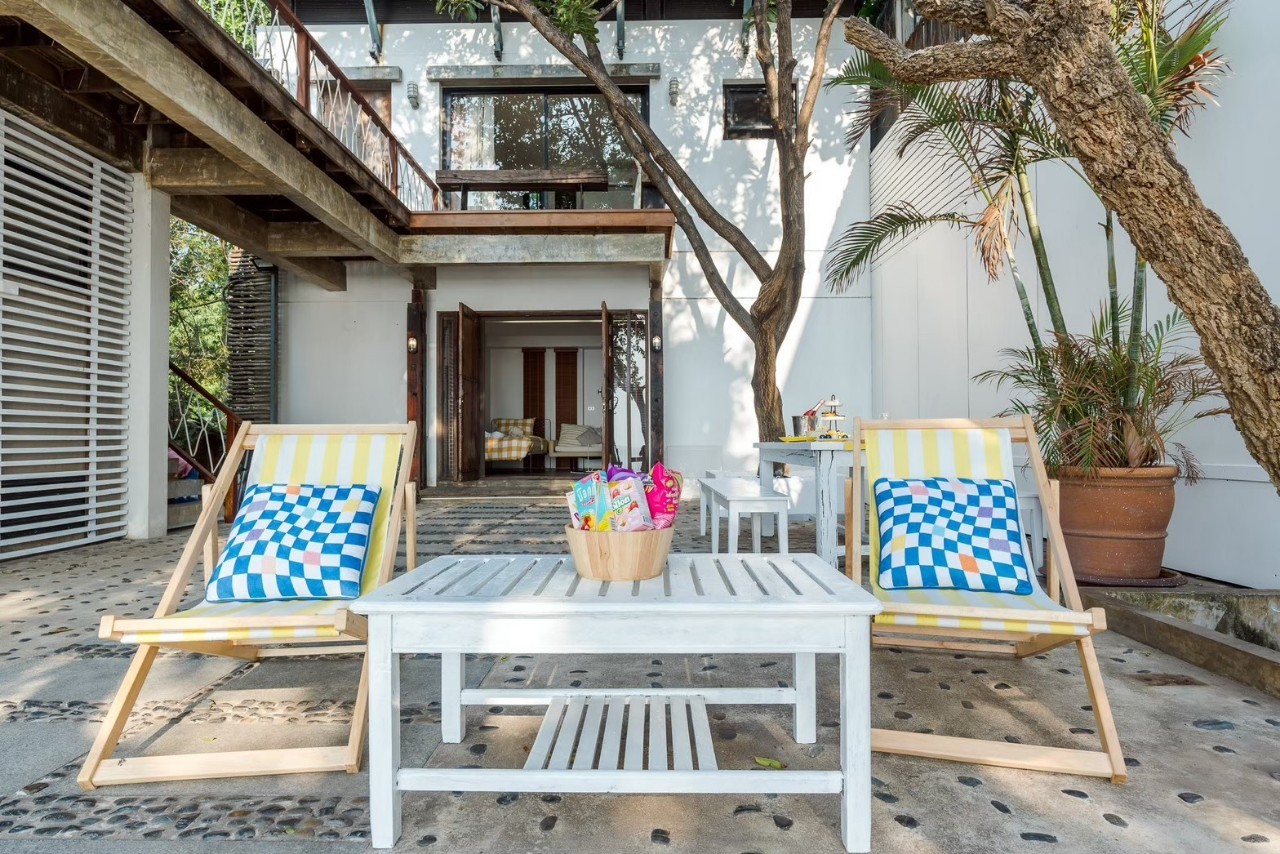 HR15075 บ้านพักติดหาดปราณบุรี The Banana Beach Villa Pranburi