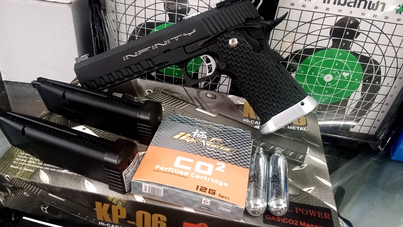 New.Works KP-06 GBB Pistol w/ Gas CO2 Magazine (Limited) ราคาพิเศษ