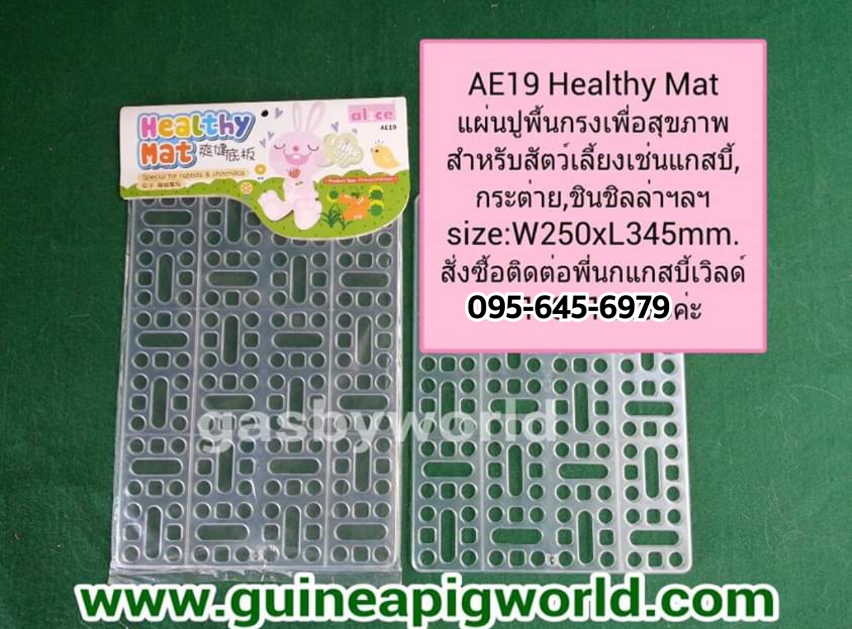 Carno RJ-136 (W.250X345mm.) แผ่นพลาสติกใส ปูพื้นตระแกรงป้องกันเท้าติดร่องตระแกรง