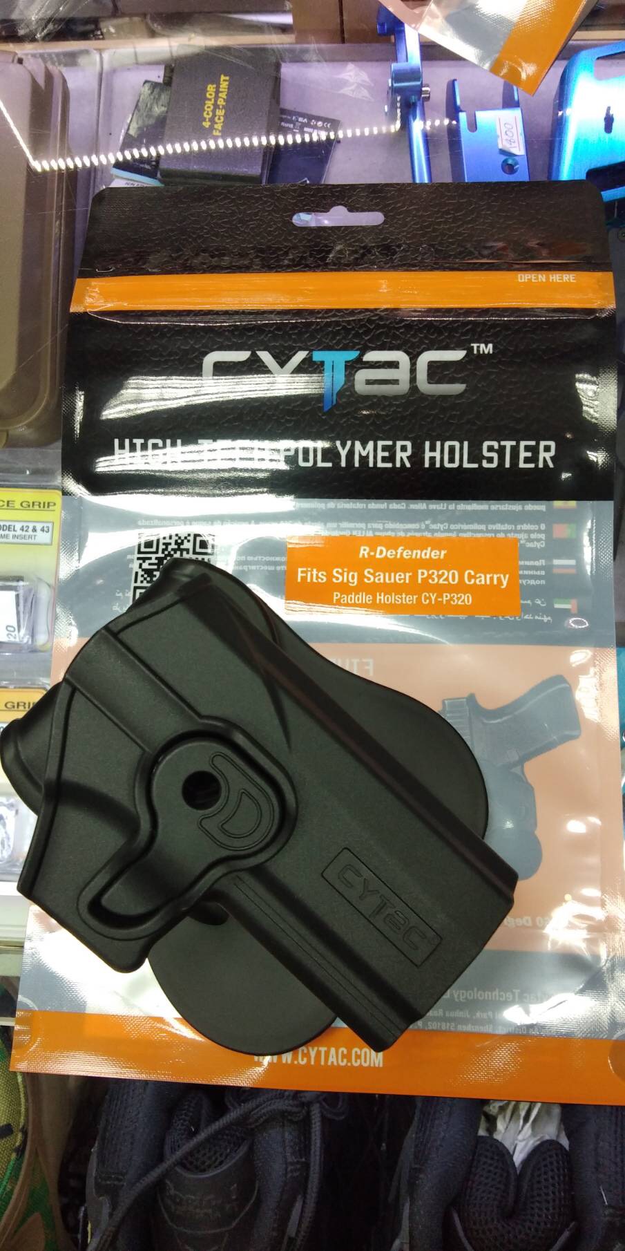 New.ซองปืน พกนอก Cytac รุ่น Sig Sauer P320 📌❗️ราคาโปรโมชชั่น ราคาพิเศษ 1,200 บาท เท่านั้น ❗️📌 ======================== 📦 สนใจสินค้า สอบถามข้อมูลเพิ่มเติม 📦 จำหน่ายปืน BBGun และ อุปกรณ์ทุกชนิด ราคา ปลีก-ส่ง &#x