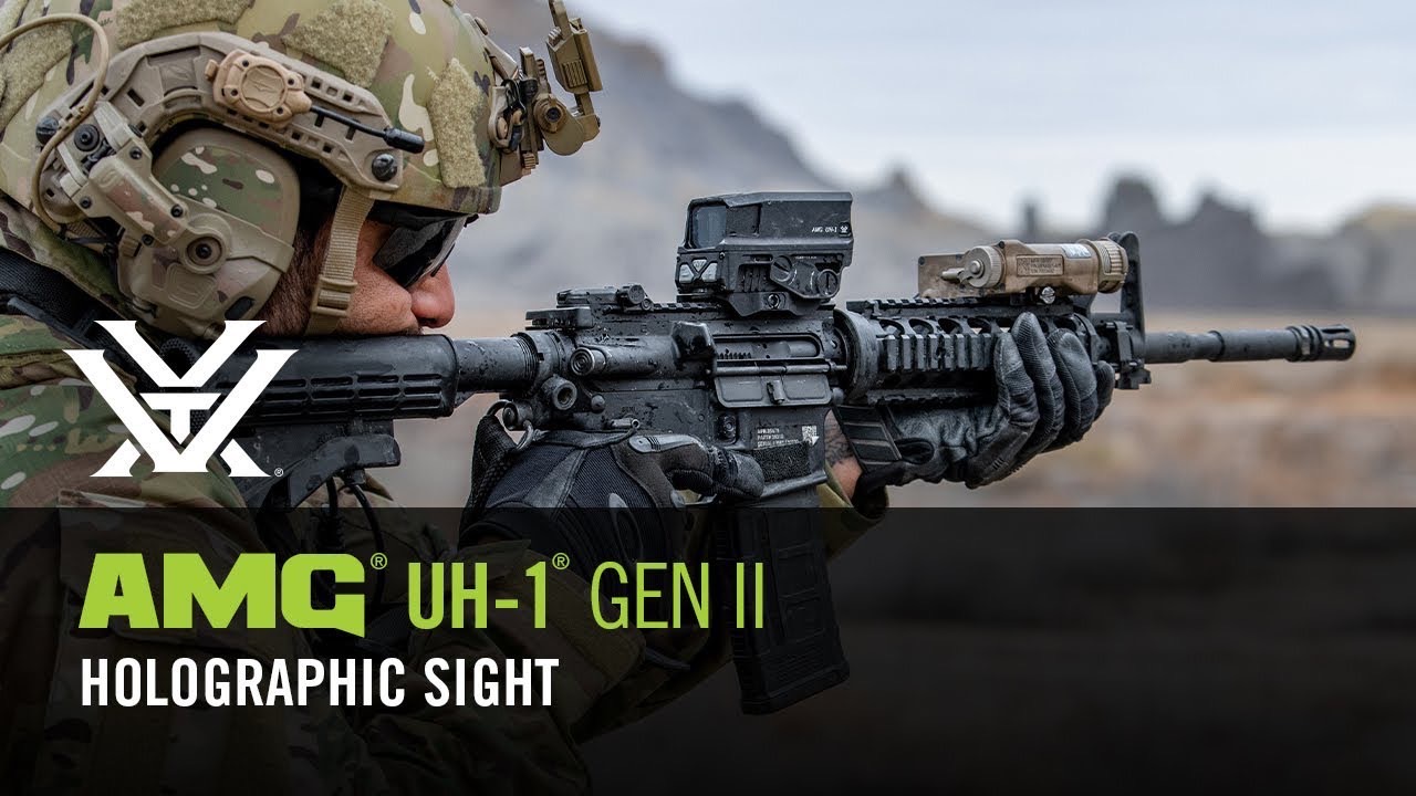 New.Holographic Vortex Razor AMG UH-1 Gen 2 + ซูมหลัง Micro 3X