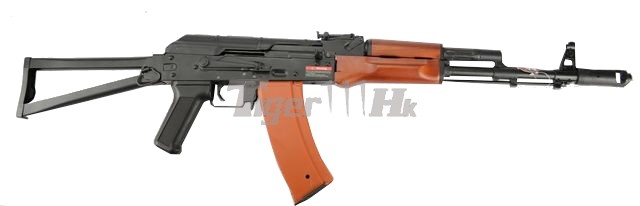 AK74S เหล็กจริง ไม้จริง มี BlowBack Jing Gong 1010