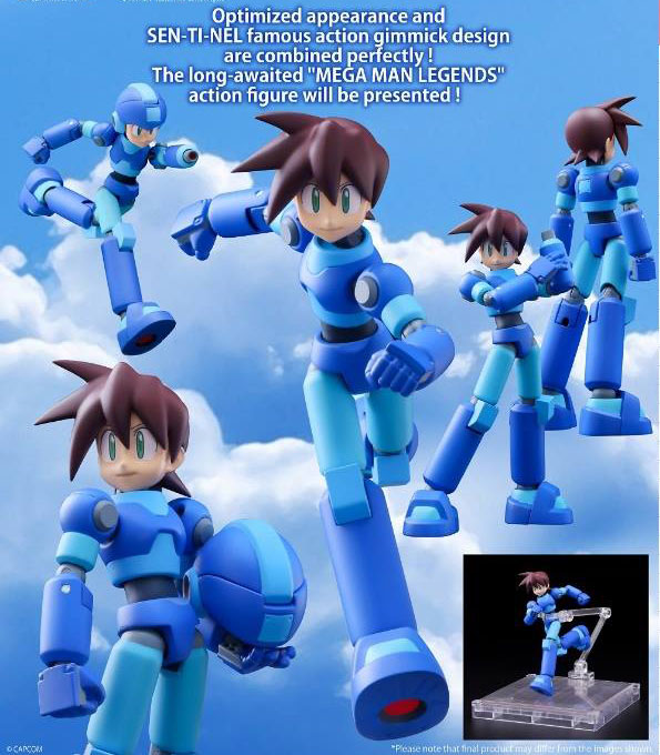 เปิดจอง 4 Inch Nel - Mega Man Legends: MegaMan Volnutt Action Figure