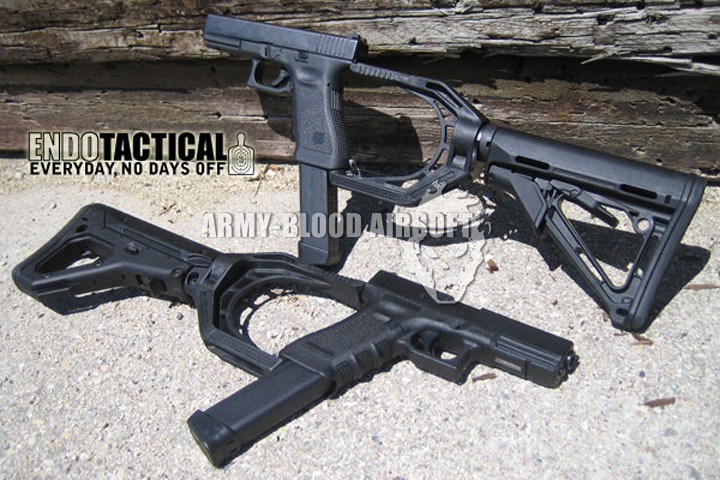 New.ENDO style Tactical Stock Adapter for Glock Series (BK/DE) ราคาพิเศษ