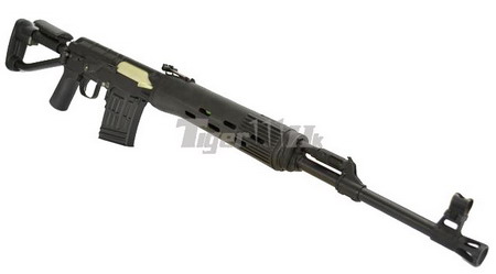 SVD Dragunov ระบบไฟฟ้า CYMA CM.057S บอดี้เหล็กจริง ท้ายพับ