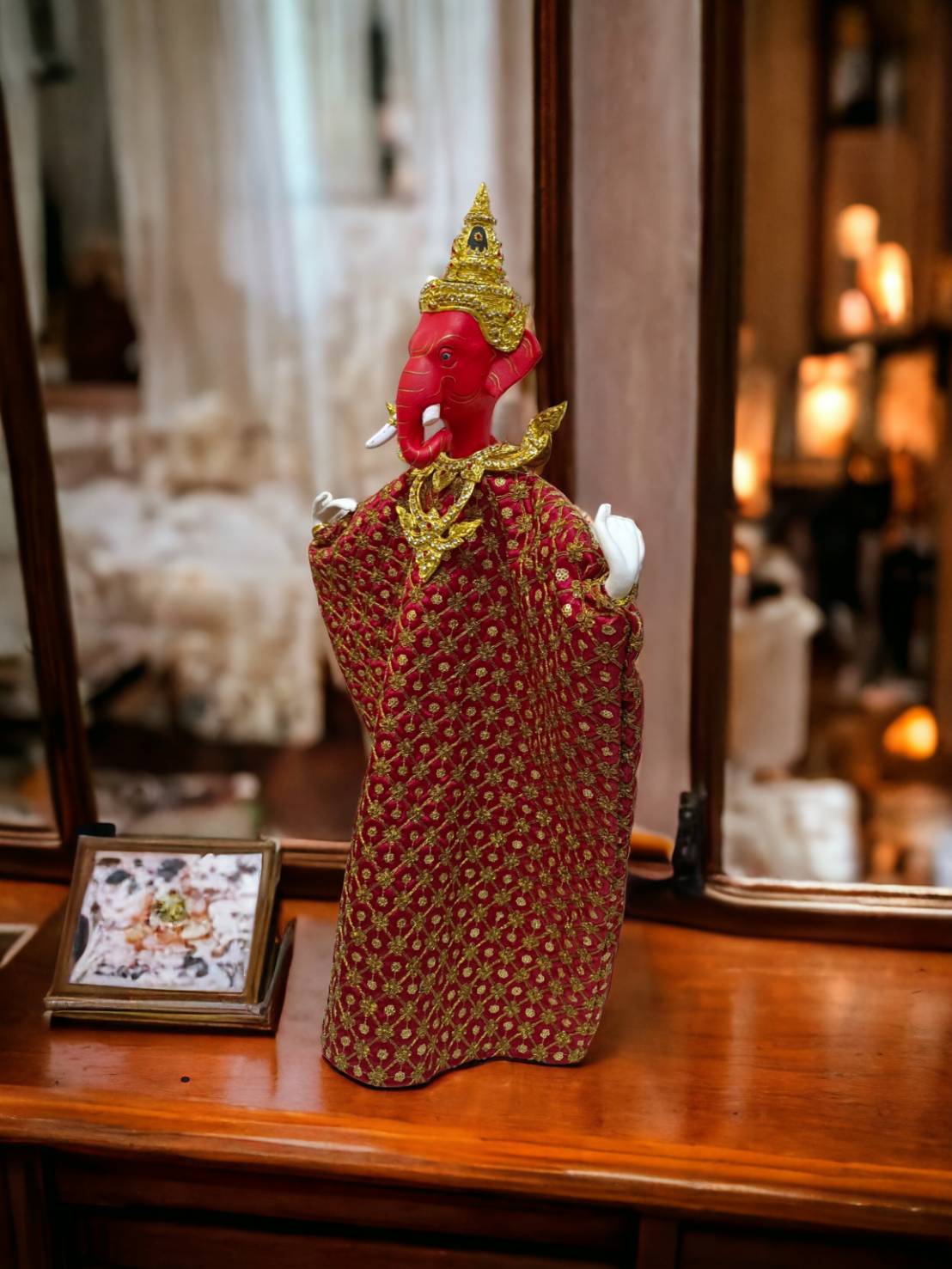 หุ่นกระบอก พระพิฆเนศ ขนาด 70 ซม.