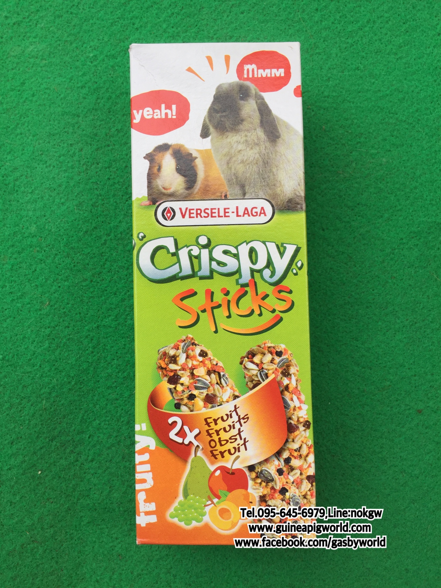 Crispy Stick Fruit,110g. รสผลไม้รวม เพิ่มคุณค่าสารอาหารพร้อมความสนุกที่หลากหลาย