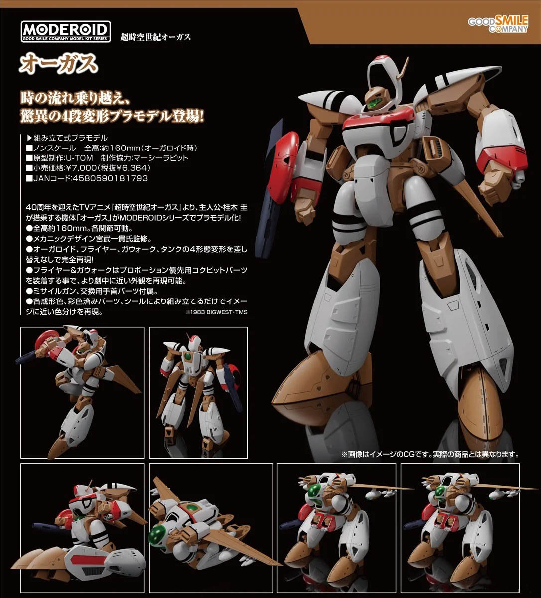 เปิดจอง : Moderoid Orguss