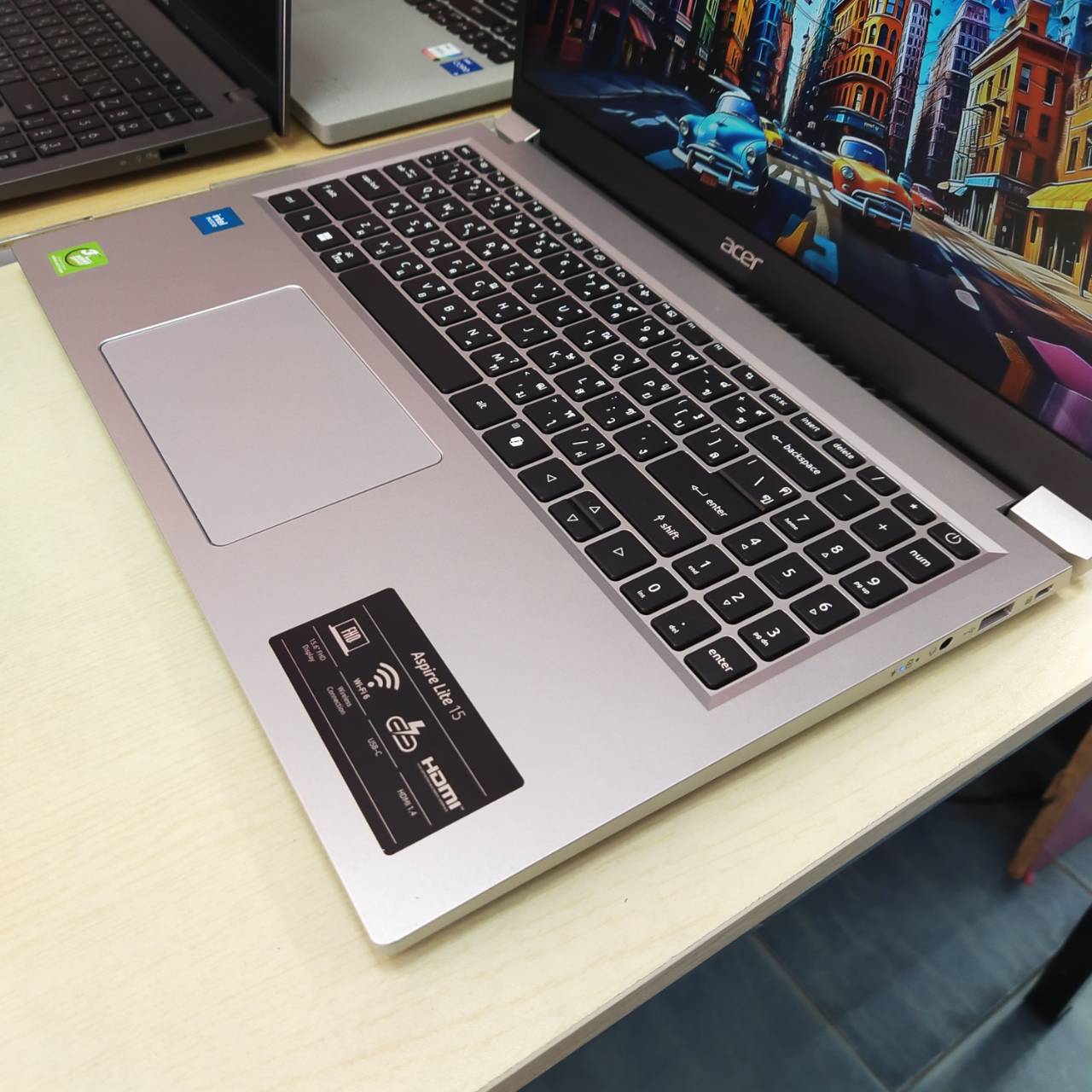 ACER ASPIRE LITE15 AL15-33P-C2Z9 สภาพเครื่อง 80% (ประกันศูนย์ Onsite 24/04/2027)