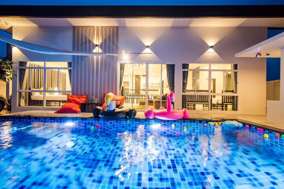 HR6002 บ้านพักหัวหิน บ้านปาร์ตี้ วิลล่า