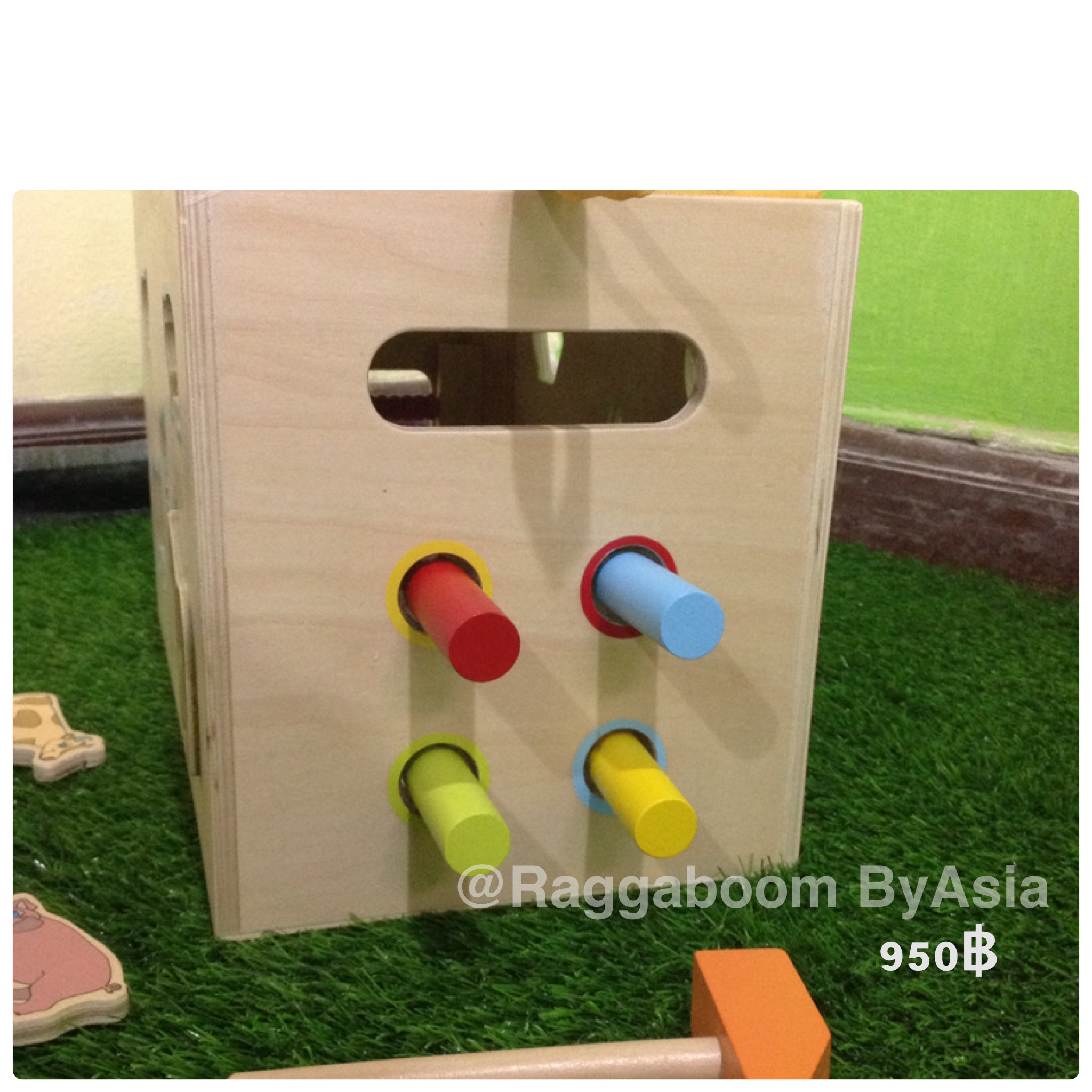 งานกล่องไม้กิจกรรม 5 อย่าง