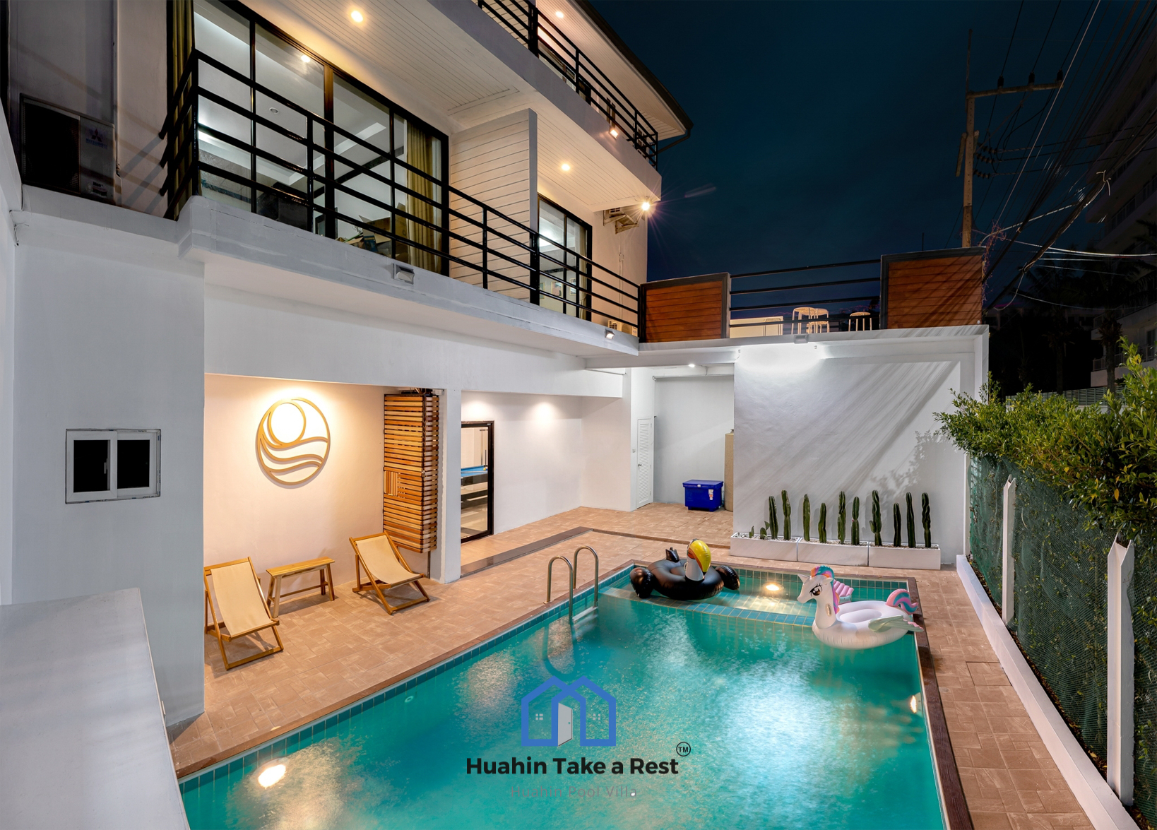 HR15043 บ้านพักหัวหิน บ้านบีชไซด์ พูลวิลล่า