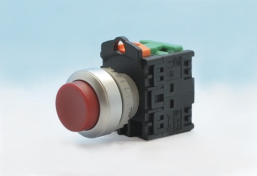 ปุ่มกด Push Button Switch 1NO TEND สวิตซ์กดหัวนูน รู 22 mm