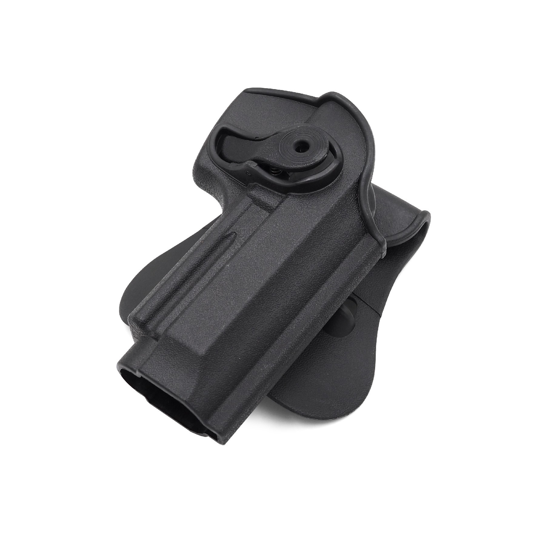 New.ซองปืน IMI M92 -ผลิตจากพัสดุ Polymer อย่างดี -ด้านหลังมีเพจเหน็บเข็มขัดในตัว สะดวก ถอดง่าย น้ำหนักเบา -แถมฟรีซองแม็กกาซีนคู่ **สำหรับแม็กกาซีนขนาด 9 มม.** -ซองแม็กกาซีนใช้ได้กับหลากหลายรุ่น เช่น Sig Sauer /CZ / Beretta / STi GP6/ CANIK TP9 * ไม่สามารถ