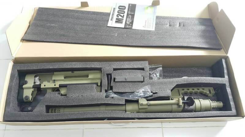 New.S&T Cheytac M200 Sniper Rifle Black (Air Cocking) สีดำ สีทราย สีเขียว ระบบแอร์ค็อกกิ้ง ชักยิงทีละนัด ราคาพิเศษ