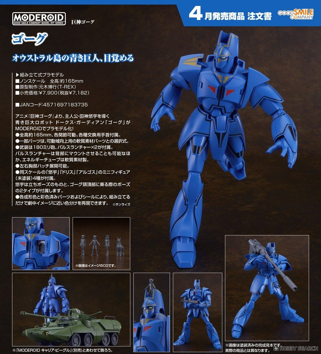 เปิดจอง : MODEROID Gorg