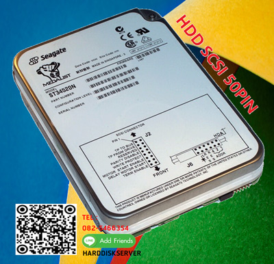 ST34572N, SEAGATE 4.5GB, 7.2K Rpm, SCSI 50-Pin,SCSI 50Pin,Hard Disk Drive,for Industrial,simulator,cnc