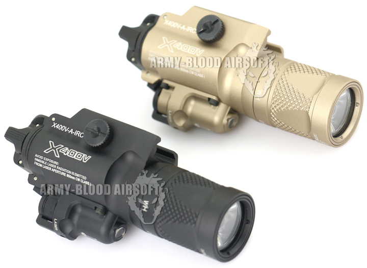 New.Surefire X400V LED WeaponLight W/ Red Laser (Tan) ราคาพิเศษ