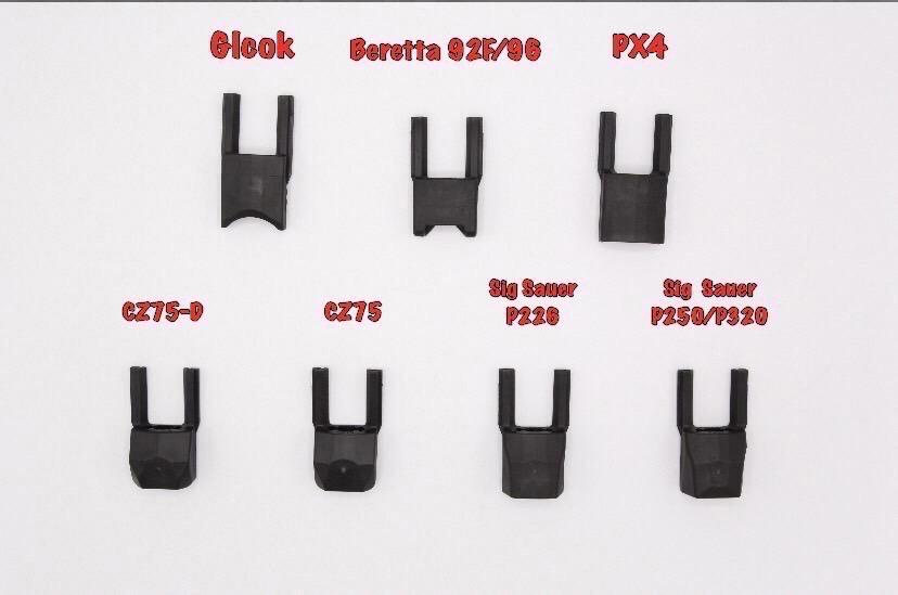 New.ชุดสุดคุ้ม ชุดประกอบ Kidon ✅สามารถใส่ปืนสั้นได้หลายรุ่น : (ยกตัวอย่าง) #Glock 17/18/19/23/34/35/40 #Sig Sauer P320/P250/P226 #STI Staccato P5 (9mm) (STI P5) #CZ 75,CZ 75-D #บาเรสต้า 92F,PX4 คุณสมบัติ : #สามารถใช้กับปืนสั้นได้หลายรุ่น (ต้องมีราง