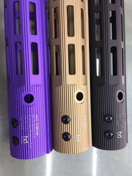 New.ประกับหน้า ALG DEFENSE EMRVI V1 M-LOK 10" / 13" สีดำ สีทราย สีม่วง ราคาพิเศษ