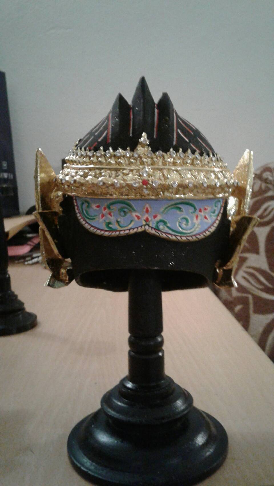 หัวโขน นิลพัท ขนาดจัมโบ้ 5 นิ้ว งานกระดาษ