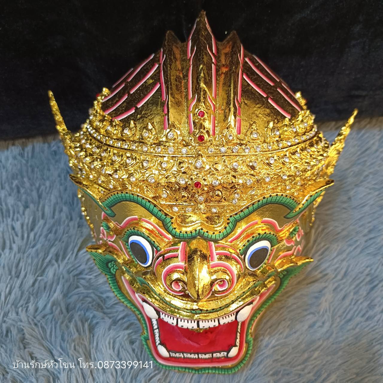 หัวโขนลิง (ทอง) สำหรับแขวนผนัง