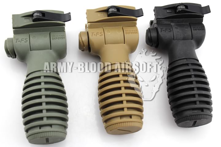 FAB T-FS Horizontal “Side To Side”Folding Grip (FG)